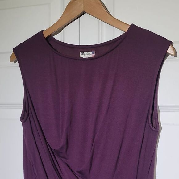 𝅺KUT FROM THE KLOTH Women's Petite‎ Mollee Knit Dress Sheath Purple - Picture 3 of 9